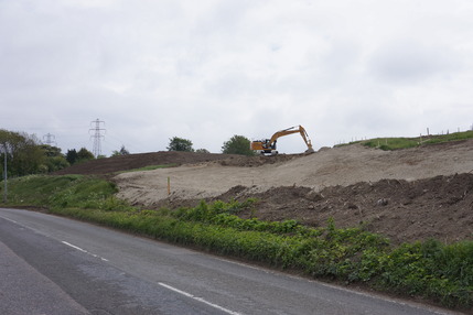 Excavating the New Route to Luton